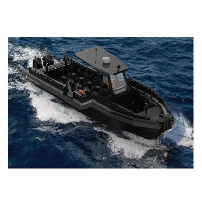 China Professional Military HDPE Speedboat Cabin Cruiser Liner Boat For Sale for sale