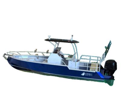 China Latest Design Police Sport Yacht Luxury Fishing Boats Luxury Yacht Hunting Aluminum Yacht for sale