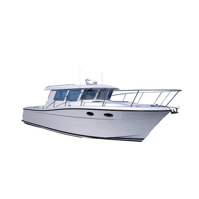 China Ultra-high quality outdoor fishing aluminum all-welded houseboat fishing yacht aluminum fishing boat for sale for sale