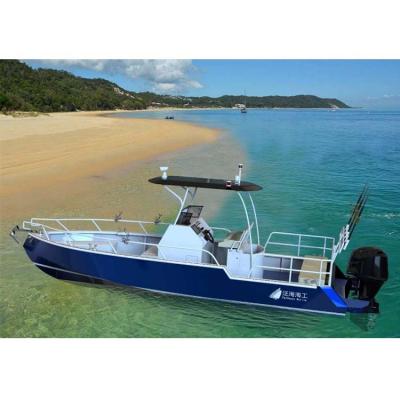 China Practical Welded Aluminum Cabin Aluminum Boat Cheap Fishing Boats for sale