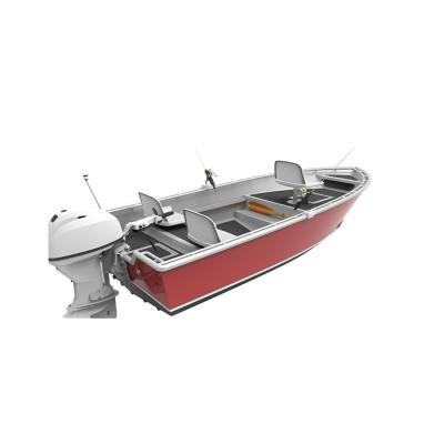 China High quality small fishing all welded aluminum fishing boats for sale for sale