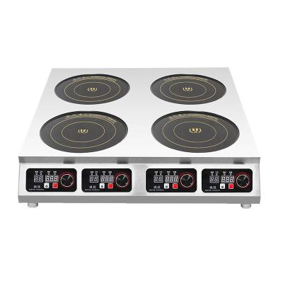 China Fried China Famous Brand CE 3500W 4 Burner High Power Portable Commercial Cooker 3500 Watt Flat Quart Cooktop Electric Panel for sale