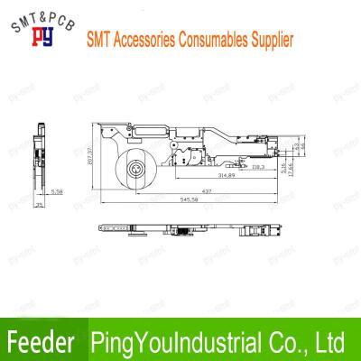 Chine Type de petite taille de label standard non de conducteur de label de Smt pour des accessoires de conducteur de JUKI ZEVATECH à vendre