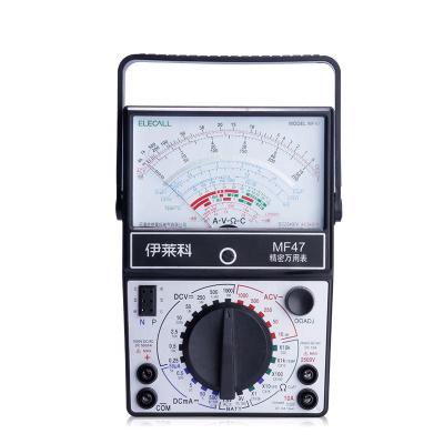 China MF47 Analog AC DC Volt Ohm Current Testing Electric Multimeter Multimeter Meter Tester With Test Lead MF47 for sale