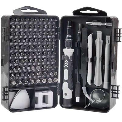 China Repair Tools Kit Cheaper Professional 115 prioce in 1 DIY Hand Work Repair Tool Kit Screwdriver Set for sale