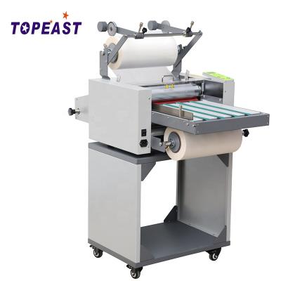 China Auto Feeding A3 Paper Hot And Cold Roll Laminating Machine With Conyevor Belt L389 A3 for sale