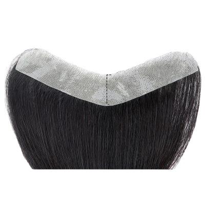 China Fast Shipping Invisible Hair Front Wigs Natural Hairline For Ladies Head Reissue Bangs Wig for sale