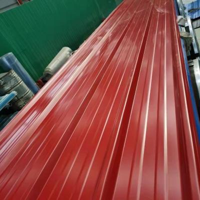 China Full Hard GI Corrugated Steel Sheet Roofing Sheet for Modern Warehouse Construction for sale