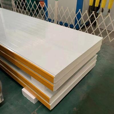 China Freezer Warehouse Roof Exterior Wall Panel with Modern Design and PU Sandwich Material for sale