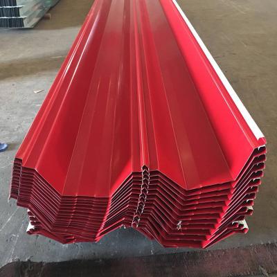 China Non-Alloy PPGI Corrugated Steel Roofing Sheet for Modern Design Warehouse Construction for sale