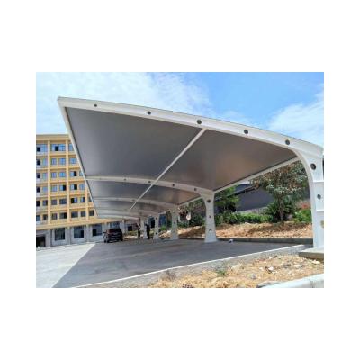 China Modern Design Hotel Tent Project for Outdoor Architecture Membrane Structure Car Shed for sale