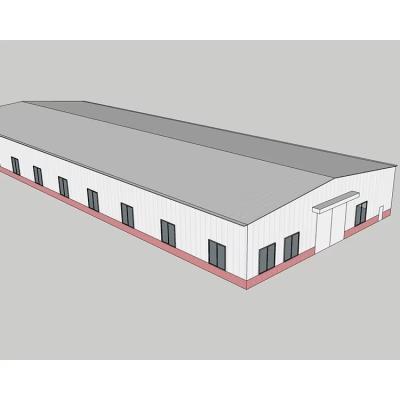 China Customizable Industrial Design Style Prefab Steel Structure Workshop for Gymnasium for sale