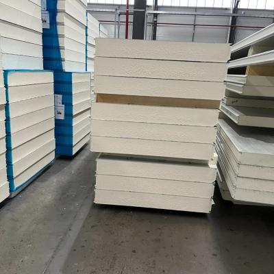 China Modern Design Warehouse Building Huis met stalen steenwol/XPS/Pir Sandwich Panels Te koop