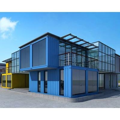 China 20ft Steel Expandable Flat Pack Container House Modern Design for Smart Garden Villa for sale