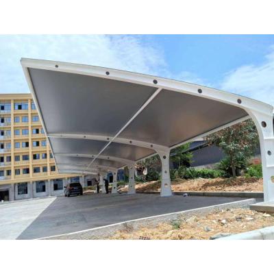 China PVDF Tensile Fabric Industrial Membrane for Modern Tennis Court Roof Tent Design Style for sale