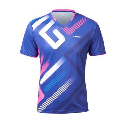 China 2022 Kawasaki Badminton Shortsleeve T-shirt Men's Breathable Tennis Shirt Quick Dry Training Breathable Shirts For Men Women for sale