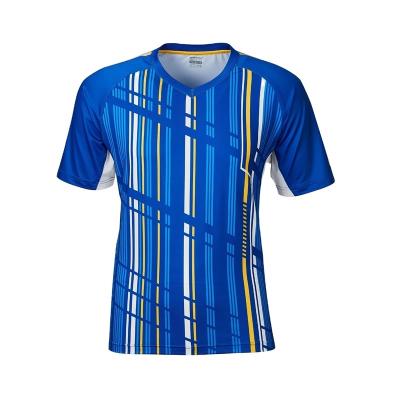 China Kawasaki Badminton Shirt Men Quick Shortsleeve Tennis Training Breathable Dry T-shirts For Male Sportswear for sale