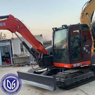 China Mini excavator sale Kx183 Used Excavator 8.3 Ton Japanese Kubota Used Excavator for sale