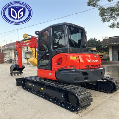 China 6 Tonnen KX163 Gebraucht-Kubota Bagger Hydraulischer Bagger zu verkaufen