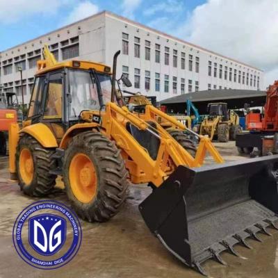 Cina 4CX JCB Used Backhoe Loader Sistema di raffreddamento adattivo per varie condizioni in vendita