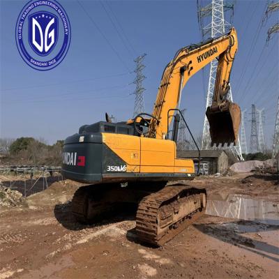 China 2021 Manufacture Year Hyundai 350 Excavator with Hydraulic Driving Form for sale