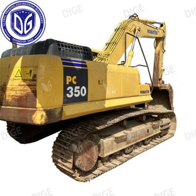 China Superior reliability USED PC350-7 excavator, Enhanced stability on uneven terrain for sale