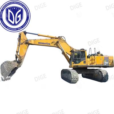 China Origen Japón PC700 Excavadora Komatsu Usada PC700 Excavadora de rastreo de segunda mano Komatsu Excavadora hidráulica PC700 en venta