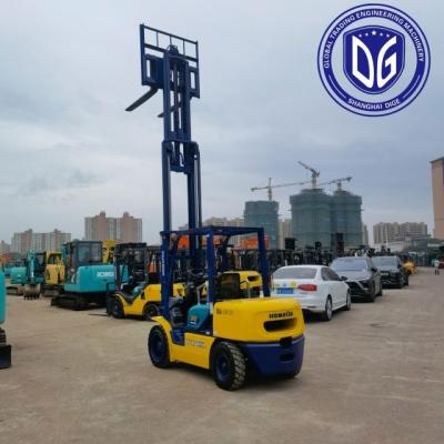 China 3t FD30 Gebruikte Komatsu vorklift krachtige gebruikte hydraulische vorklift Te koop