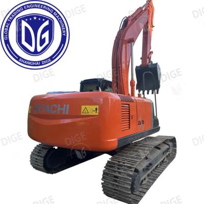 China Almost New ZX210 Used Hitachi Excavator With Ground Breaking Performance for sale