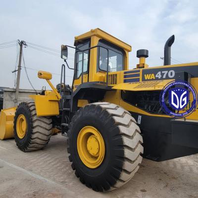 China Front end loader Komatsu WA470-3 Used Loader Construction Equipment For Large Mining Engineering for sale