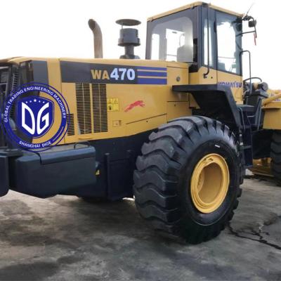 China Front end loader Komatsu WA470-6 Used Loader With High Efficiency Original From Japan for sale