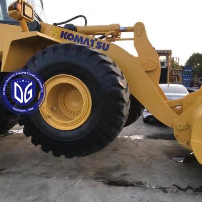 Chine Original Komatsu WA470-6 chargeur d'occasion, pistes antidérapantes et système de refroidissement efficace à vendre