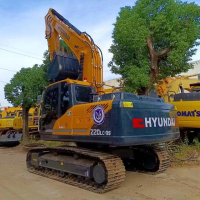 China 20Ton Korea Brand Excavator Hyundai 220LC-9S Used Excavator For  Hyundai Construction Equipment for sale