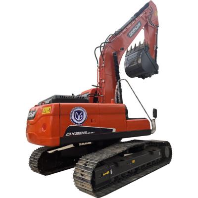 China Track Moving Type Doosan DX225 Excavator Excellent Performance and Reliability for Your Construction Projects for sale