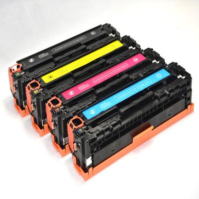 China COMPATIBLE Compatible Color 202A CF500A CF501A CF502A CF503A Toner Cartridge For HP Color Pro M254 M281 M280 LaserJet Toner for sale