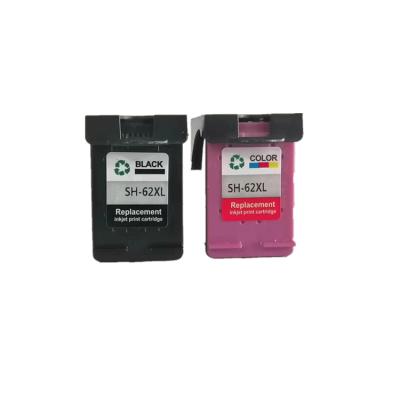 China COMPATIBLE Compatible Black 62Xl Printer Ink Cartridge Remanufactured Color / Color Ink Cartridge for sale