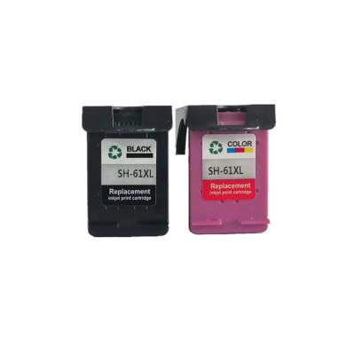 China COMPATIBLE Black / Color Re-manufactured And Chip Reset Full 61Xl Ink Cartridges Wholesale For Hp Printer for sale