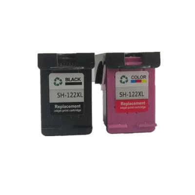 China COMPATIBLE Re-manufactured Chip Reset Full Ink High Quality Ink Cartridge 122Xl Ink Color Cartridge For Hp for sale