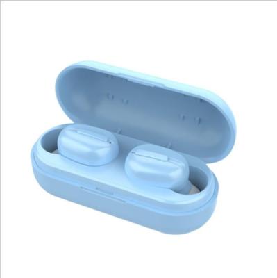 China Type-C Compatible Macaroon TWS Bluetooth Perfect Noise Fast Charging Blue IOS Android Earphone Waterproof For Casual Use for sale