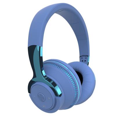 China Perfect Sound Top Selling 2021 Foldable Noise Canceling Luminous Wireless Game H2 Bluetooth Headset Earphone for sale