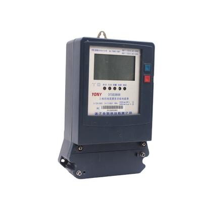 China Plastic Multifunction Three Phase Technology Electricity Meter for sale