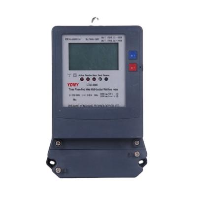 China Plastic Deployment Safe Three Phase Real Time Interval Energy Meter for sale