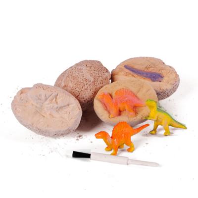 China Intelligence Developing Low MOQ Toy Archeology Dionosaur Egg Dig Educational Kit Toys For Children for sale