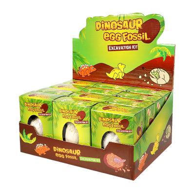 China 2023 Hot Sale Science Toys & Gifts Dinosaur Egg Dig Fossil Excavation Kit For Children Kids Toys Dinosaur Education Archaeological Toys Small for sale