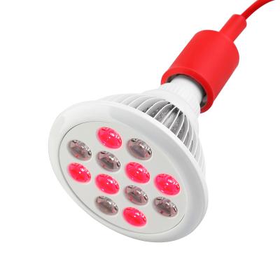 China Beauty 660nm 850nm Adjustable Red Light Bracket LED Pain Relief Handheld Home Facial Light Therapy 36W Device Near Par Infrared Therapy Bulb for sale