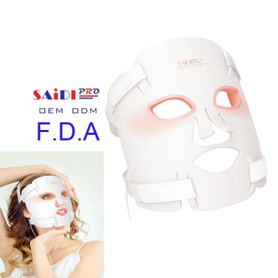 China ODM Acne Treatment Skin Care Beauty Skin Photon Light Therapy Mask Pdt Face Silicone High Phototherapy DIT Blood Vessel Removal I Led Facial Mask for sale