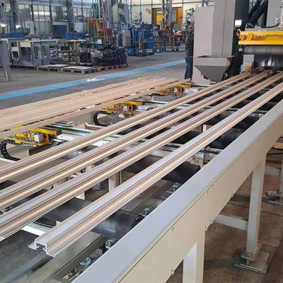 China Durable China Supplier Series Steel Structure H Beam Automatic Vertical Horizontal Grit Roller Conveyor Shot Blasting Machine for sale