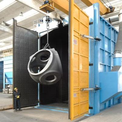 China Manufacturing Plant Hanger Type Shot Blasting Bike Parking Derusting Equipment Type Shot Blasting Machine for sale