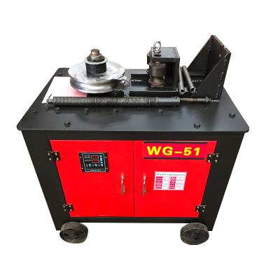 China Pipes Processing CNC Hydraulic Electric Hydraulic Multifunctional Round Steel Pipe Bender Round Tube WG-76 Square Bending Machine for sale