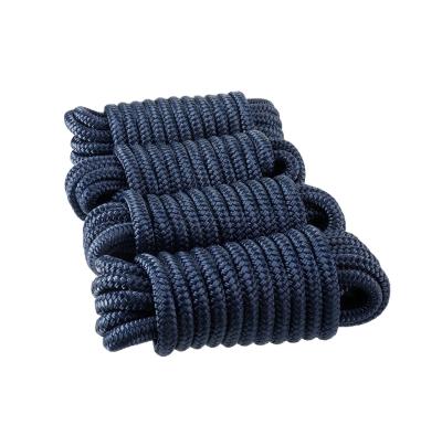 China Line Nylon Braided Line Mooring Line Dock Accessories Marine Rope Various Specifications 4 Pack Double Boat Dock Dock for sale